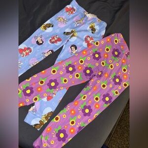 Disney Princess Light Blue Pajama Pants